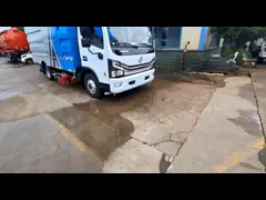 Мощный и долговечный метевой грузовик для очистки и обслуживания дорог video