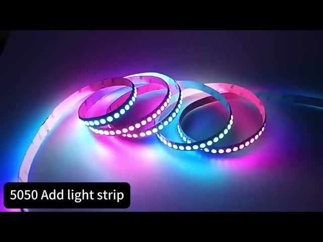 12V RGB Addressable LED Strip Lights For Modern Home Lighting Decoration