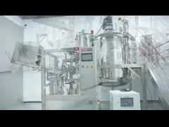 Автоматическая вертикальная алюминиевая трубка ручная крема наполняющая складная машина video