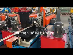 Cheaper Keel Roll Forming Machine HC20/50/135 Light Steel Frame Roll Forming Machine video