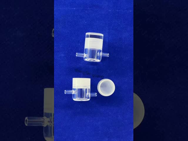Factory Custom High Temperature And Corrosion Resistant High Purity Laboratory Sealed Quartz Thread Pipe