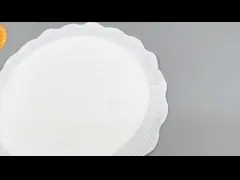 Oval Shape Round Disposable Nursing Pads Flat Type 120mm Size With Strips