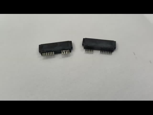 SATA 13p/F Solder Type 180° Au 6/F Plated Wire to Board Connector