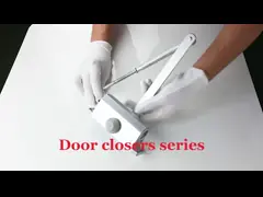Автоматический сдвижной дверной замок для металлических стальных и пластиковых дверей Максимальный вес 45-65 кг video