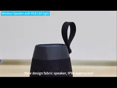 Experience Audio with this Wireless Speaker Heavy Bass Low Tone and Waterproof Fabric