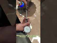 High quality and sharp round cutting blades for industrial circular blade customization video