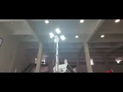 Гибридная солнечная маячная башня с солнечными батареями мощностью 4*300 Вт video