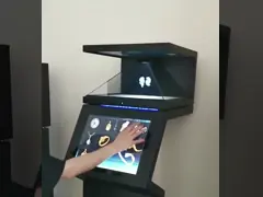 55-дюймовый голографический 3D дисплей Витрина 270-градусный рекламный проектор video