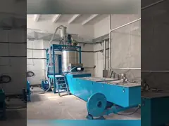 Безопасное окружающую среду EPS Pre Expander Machine для производства расширенной пенополистирола video