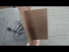 Стильный электрический столик для подогрева ног с графеновым отоплением Эргономический дизайн Регулируемая температура video