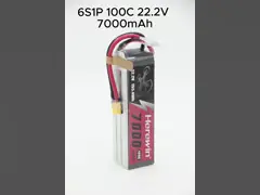 Herewin High Rate fast speed 6s battery fpv 100C 7Ah FPV Drone Battery 822g