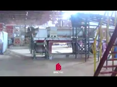 4500 X 2100 X 900mm Double Shaft Mixing Extruder 45kW Clay Making Machine
