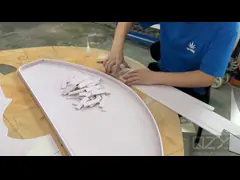 1/50 Масштаб Дубай C8 Модель Архитектурный макет Архитектурный модель с полным освещением дисплея video