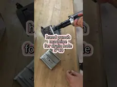 13mm Stroke Pneumatic Aluminium Window Punching Machine