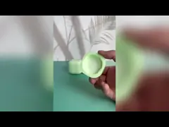 Exquisite 50g Plastic Airless Cream Jar Used For Cosmetic Skincare