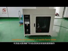IEC60695 Laboratory Needle Flame Tester For Insulation Material Fire Testing