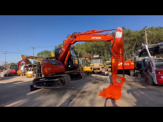 日本 中古 Hitachi 掘削機 中古 ZX75US 京東機械