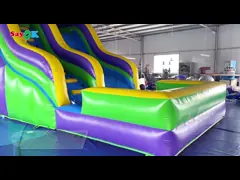 Grande scivolo gonfiabile commerciale rame marrone PVC scivolo acquatico casa rimbalzo esterno estivo