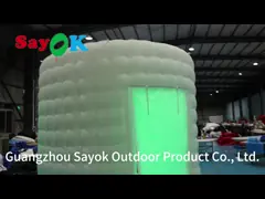 Party Events Automatic Inflatable 360 Photo Booth Enclosure Backdrop