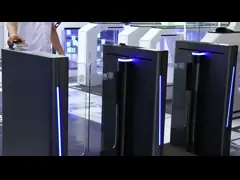 Supermarket and Gym Pedestrian Barrier Gate Small Body Pass Rate 35 persons/minute