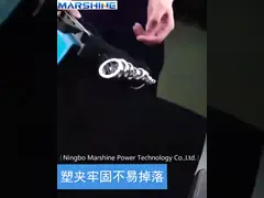 Обычный на заказ тонкий ключ с открытым концом многофункциональный двойной ключик для головки черный video