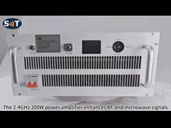 Мощное устройство для установки на стойке 19 дюймов 2000-4000 МГц 200 Вт Усилитель мощности для микроволновой связи video