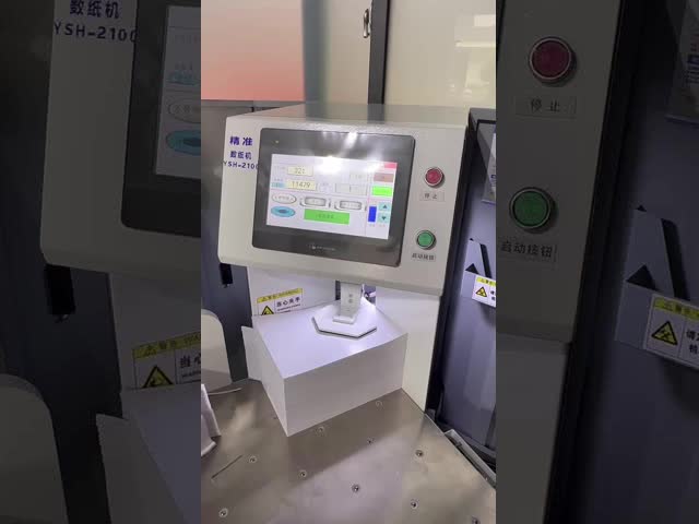 Máquina de contador automático de folhas de papel de alta velocidade A1/A2/A3/A4/A5 Máquina automática de numeração de papel