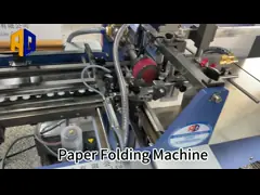 Durable Industrial Paper Folding Machine With Width 480mm 6 Buckle Plate For Industry Use