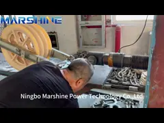 Гальванизированные пятиколесные проводниковые штурвалы для передачи энергии video