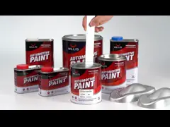 Металлическая серебряная краска для автомобильной техники Акриловая лаковая распыльная краска video