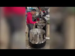 Интеллектуальная электрическая кофейная обжарка 380 В коммерческая кофейная обжарка video