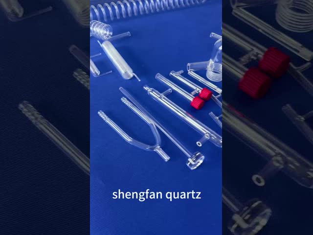 Factory Custom Laboratory Quartz Round Bottom Flat Test Tube Corrosion Resistant High Temperature