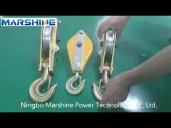 Высококачественные проводниковые струнные блоки открытого типа с двойным шивом video