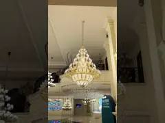 ODM OEM Modern Large Entryway Chandelier Unique Chandeliers For Foyer