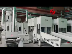 Ширина 1000-1400mm машины консервооткрывателя связки хлопка волокна/отхода джута работая video