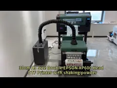 300 mm drukarka UV z głowicami drukarskimi 2*F1080 obsługa CMYK+W+V Jasny i kolorowy