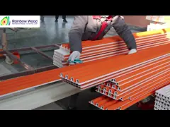 Современный дизайн WPC наружной стены панель с щеткой техники video