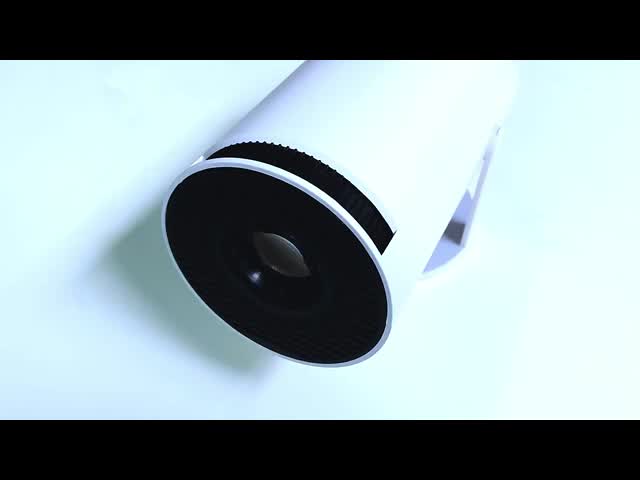 フライン HY300 3D 4K ミニ アンドロイド LED プロジェクター 1080P スマートWiFi 広角クリア 携帯と内蔵スピーカー