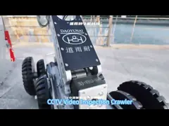 Αυτόματη αντιολισθητική αλυσίδα σωλήνων CCTV συν Stormwater υπονόμων τη κάμερα επιθεώρησης σωλήνων