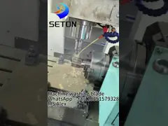 Специальная горячая продажа из нержавеющей стали на заказ 45 мм вращающийся лезвие нож лезвие video