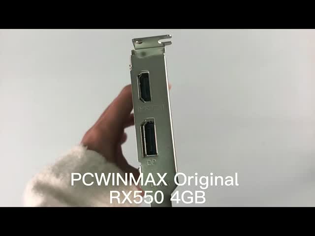 RX 550 2G / 4G многоэкранная графическая карта Dual 1183Mhz AMD серии RX500 видео