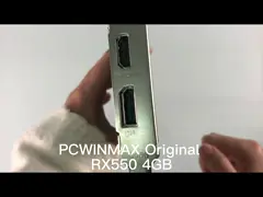 RX 550 2G / 4G многоэкранная графическая карта Dual 1183Mhz AMD серии RX500 video