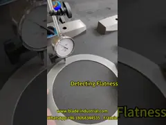 SKH-51120*80*1.2Mm Круговые ножи для срезки ножи для бумагоделательной машины video