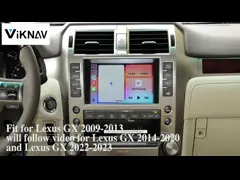 Viknav Linux System For Lexus GX 2009-2023 Wireless Apple CarPlay Android Auto Only Support Original Car OEM Screen
