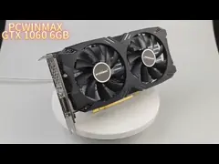 PCWINMAX GeForce GTX 1060 6GB GDRR5 192 бит Поддержка DirectX 12 Двойной вентилятор DVI DP HD Выход Оригинальный графический процессор рабочего стола GTX1060 video