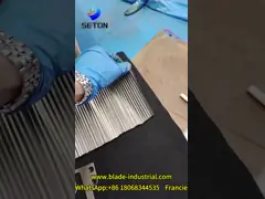 Высокоскоростной материал из нержавеющей стали Стальные лезвия вентилятора video