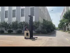 Automated Guided Vehicle AGV Electric Reach Forklift 3000 KGS Capactiy 1600mm Lift Height video