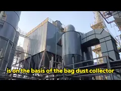 Perlengkapan pengumpul debu boiler minyak panas industri