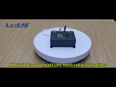 UAV Video Data Link 15km IP MESH Relay 82Mbps High Data Rate AES Encryption DC12V-24V