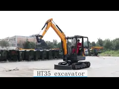 Система чувствительной к нагрузке компактный экскаватор с гидравлическим управлением ногами video